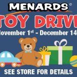 Menard’s Annual Toy Drive Starts November 1st — Crosby Business news